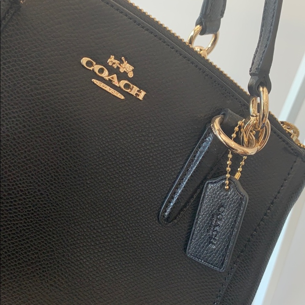 Coach leather handbag